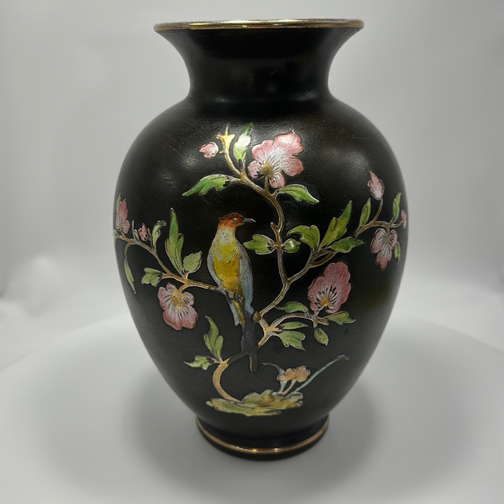 Ferdinand Bing & Co, Successors FBS Italy 9/206 Hand Painted Vase